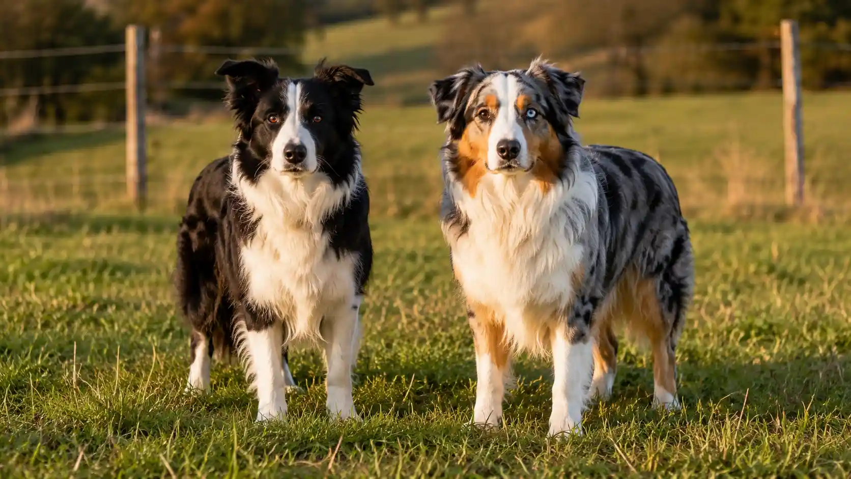 Border collie vagy ausztrál juhászkutya