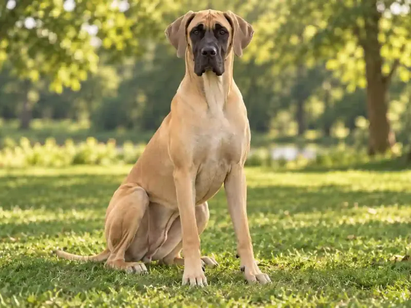 Német dog sárga