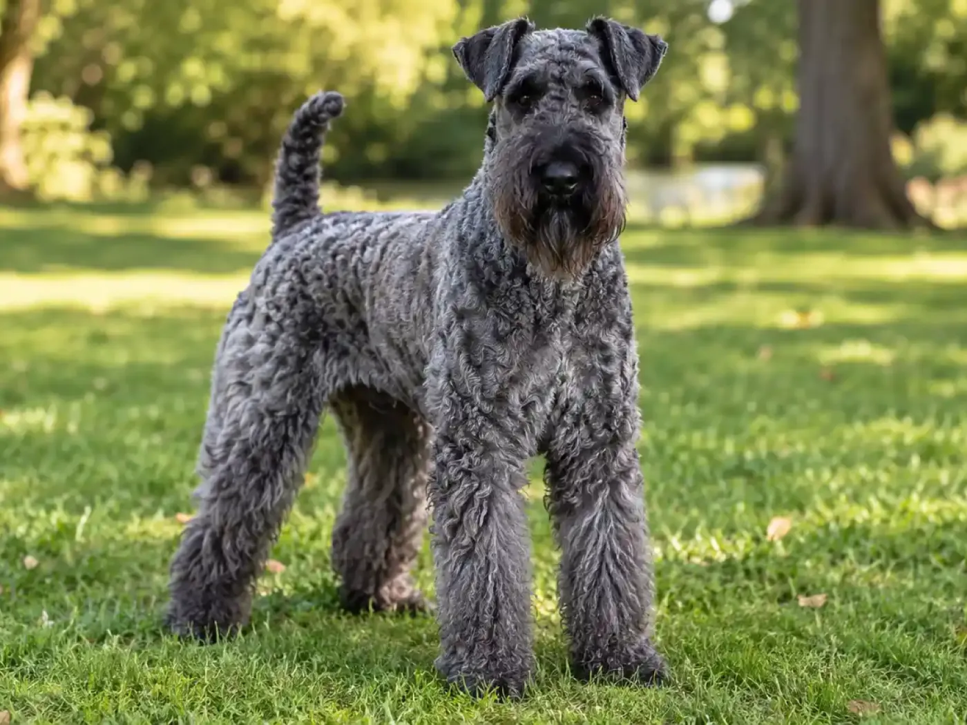 Kerry blue terrier