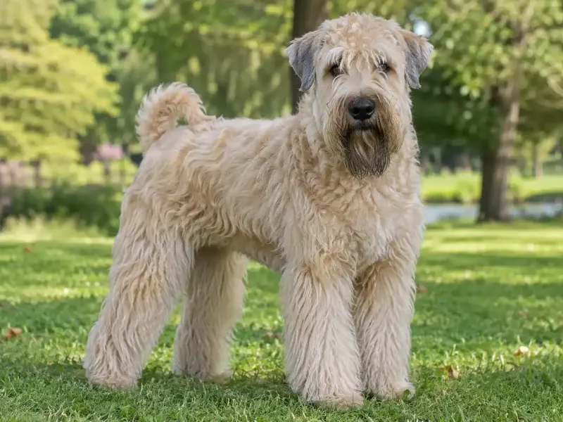 Soft coated wheaten terrier
