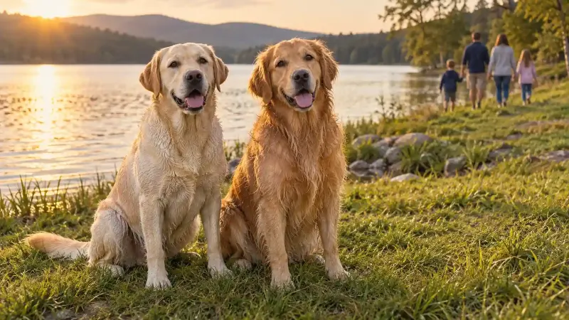 Labrador vagy golden retriever: különbségek családoknak