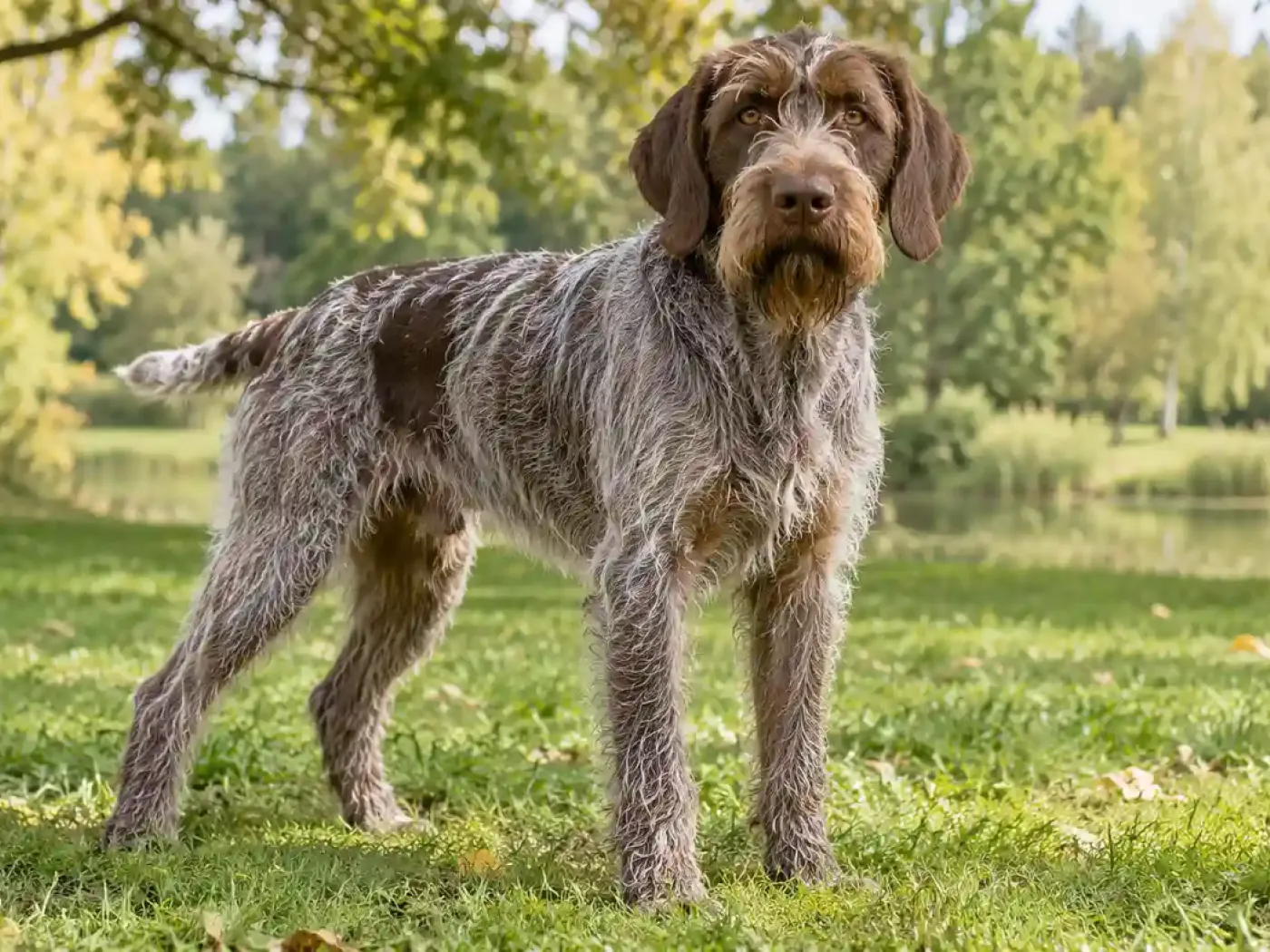 Drótszőrű griffon