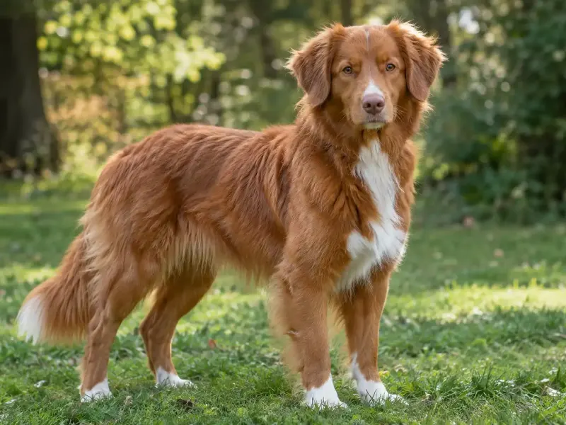 Nova scotia duck tolling retriever