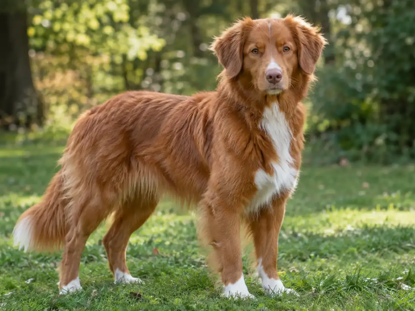Nova scotia duck tolling retriever