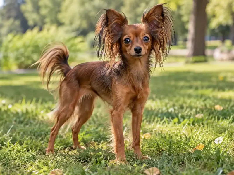 Orosz toy terrier hosszú szőrű