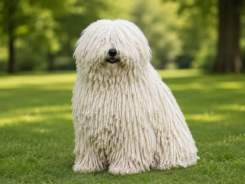 Puli fehér