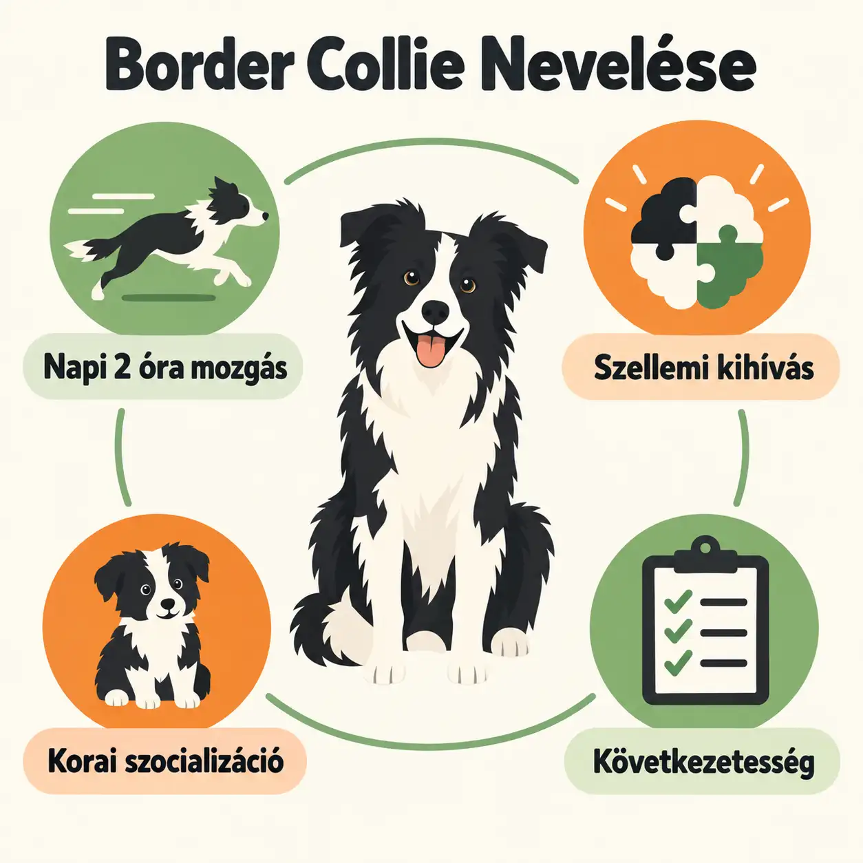 Border Collie nevel&eacute;se