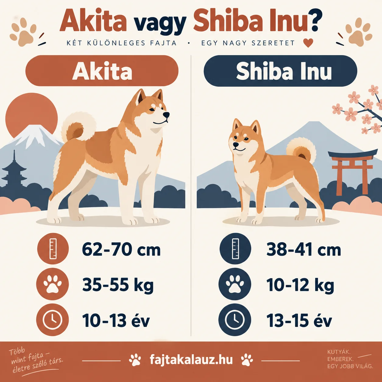 Akita vagy Shiba Inu?